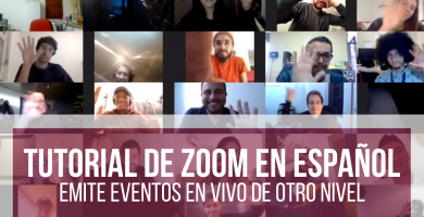 tutorial de zoom en español